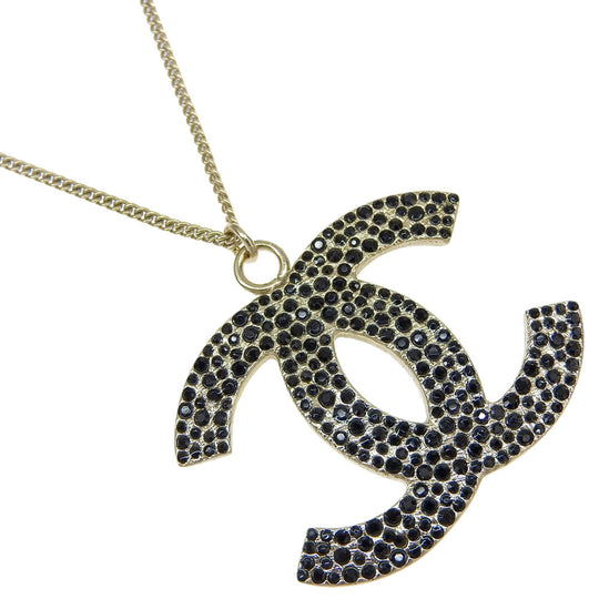 CHANEL Necklace Plated Gold gold COCO Mark Women Used Authentic