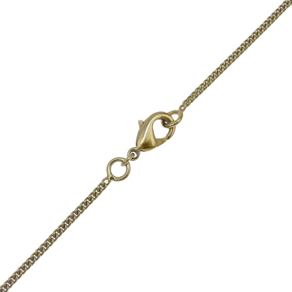 CHANEL Necklace Plated Gold gold COCO Mark Women Used Authentic