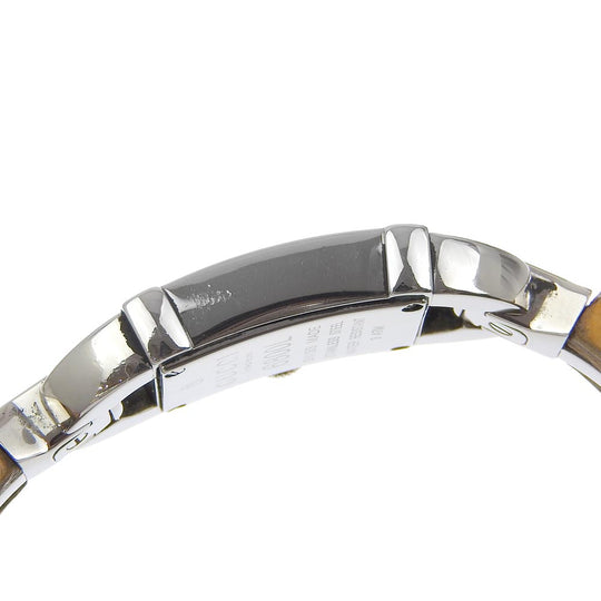 GUCCI Watches Quartz 6800L Stainless Steel, Bamboo beige Ivory dial Women Used Authentic