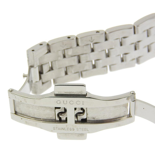 GUCCI Watches Quartz 5500XL Stainless Steel Silver Silver dial mens Used Authentic