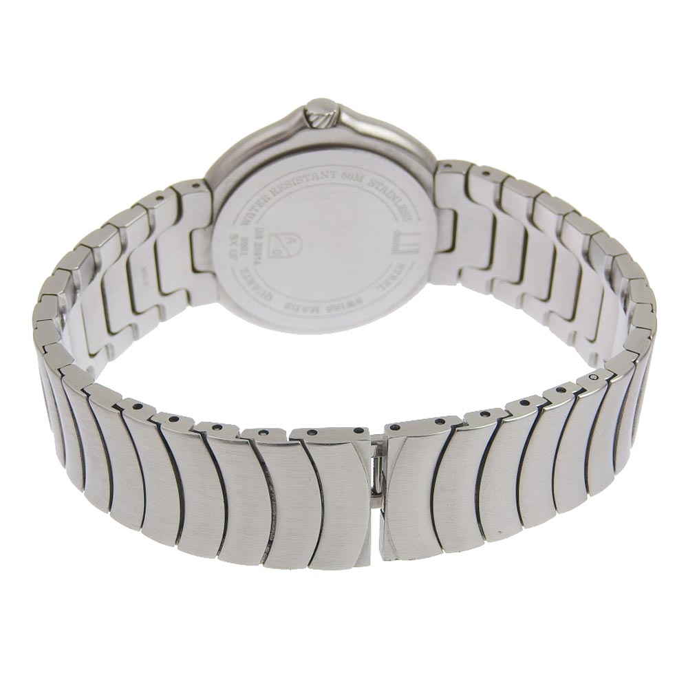 Dunhill Watches Quartz 8001 Stainless Steel white Millennium White dial mens Used Authentic