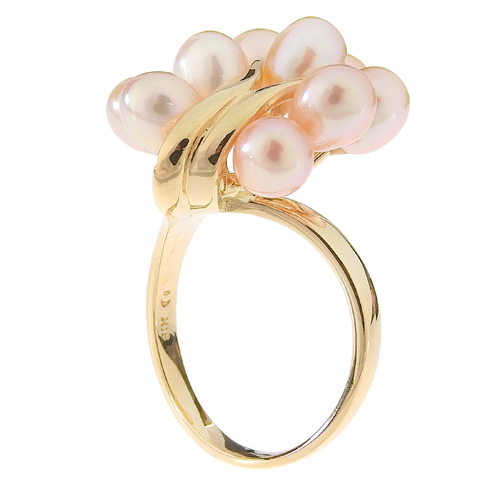 TASAKI Ring K18 Yellow Gold, Pearl gold Pearl Women Used Authentic