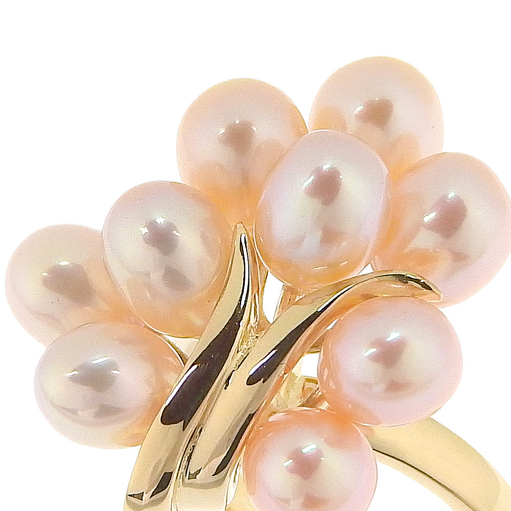 TASAKI Ring K18 Yellow Gold, Pearl gold Pearl Women Used Authentic