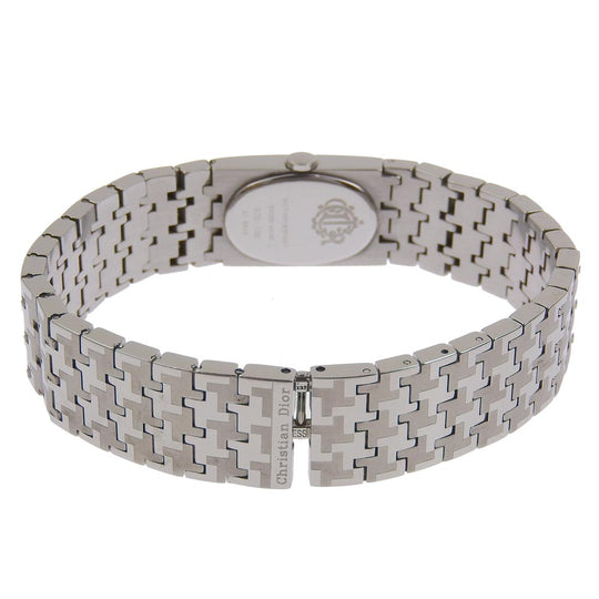 Dior Watches Quartz D70-100 Stainless Steel Silver Miss Dior black dial Women Used Authentic