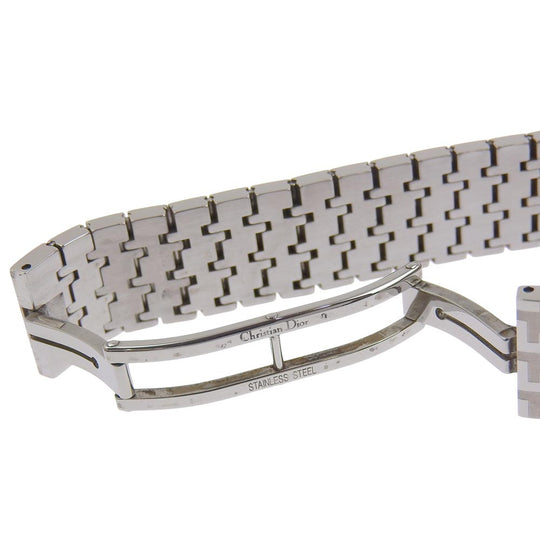 Dior Watches Quartz D70-100 Stainless Steel Silver Miss Dior black dial Women Used Authentic