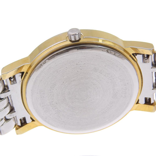 LONGINES Watches Quartz L4.7202 Stainless Steel , Plated Gold gold Plaisance White dial mens Used Authentic
