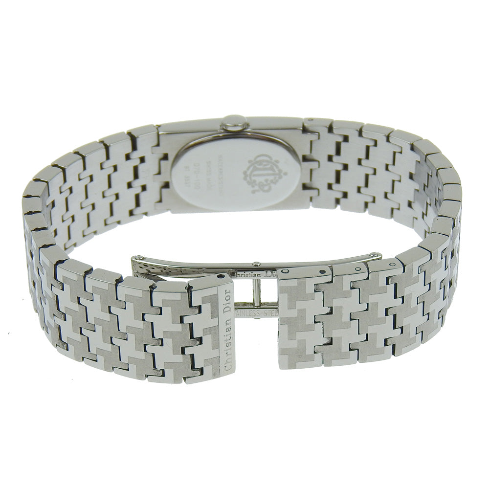Christian Dior Watches Quartz D70-100 Stainless Steel Silver Miss Dior black dial Women Used Authentic