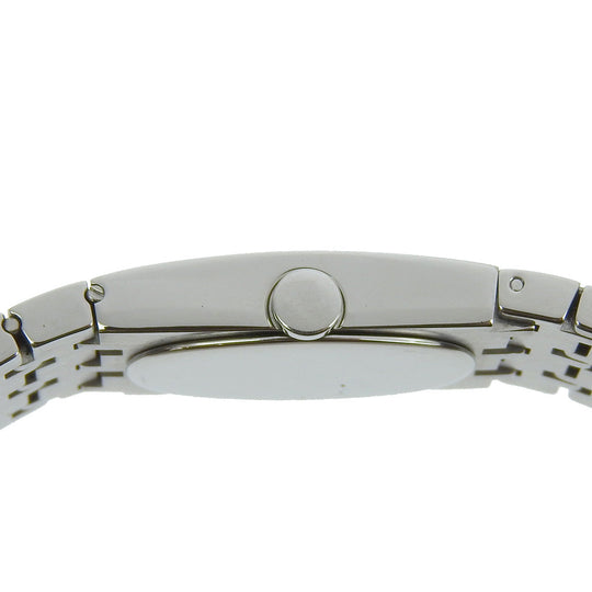 Christian Dior Watches Quartz D70-100 Stainless Steel Silver Miss Dior black dial Women Used Authentic
