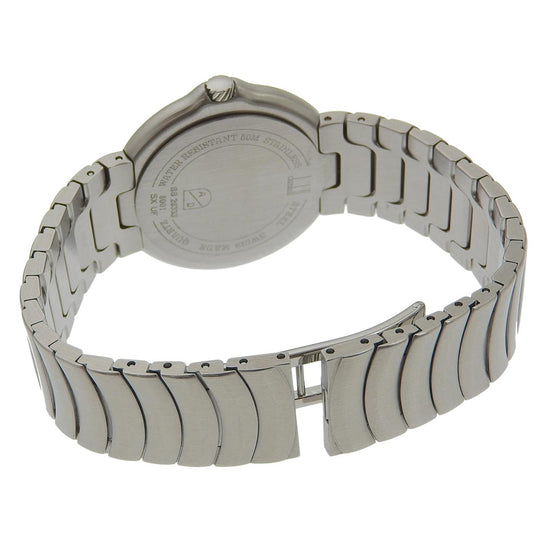 Dunhill Watches Quartz 8001 Stainless Steel Silver Millennium White dial mens Used Authentic