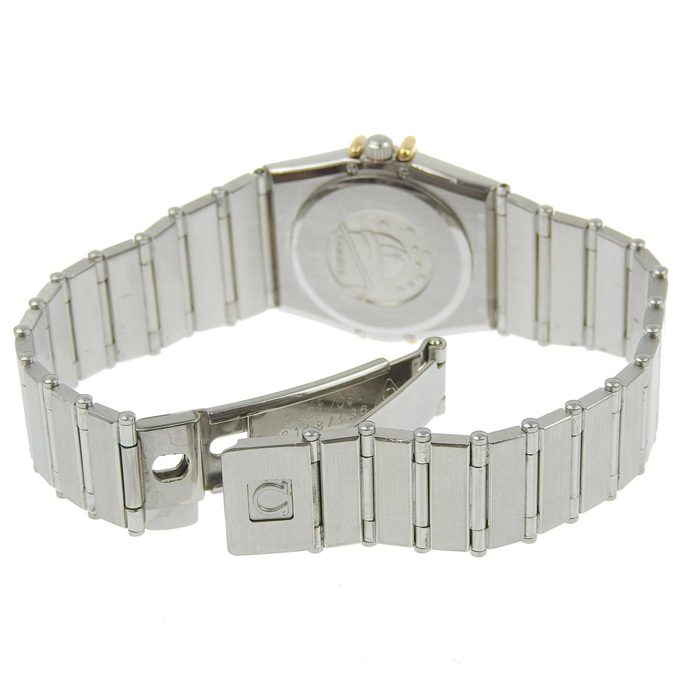 OMEGA Watches Quartz Stainless Steel Silver Constellation Mini White dial Women Used Authentic