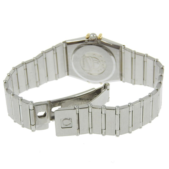 OMEGA Watches Quartz Stainless Steel Silver Constellation Mini White dial Women Used Authentic