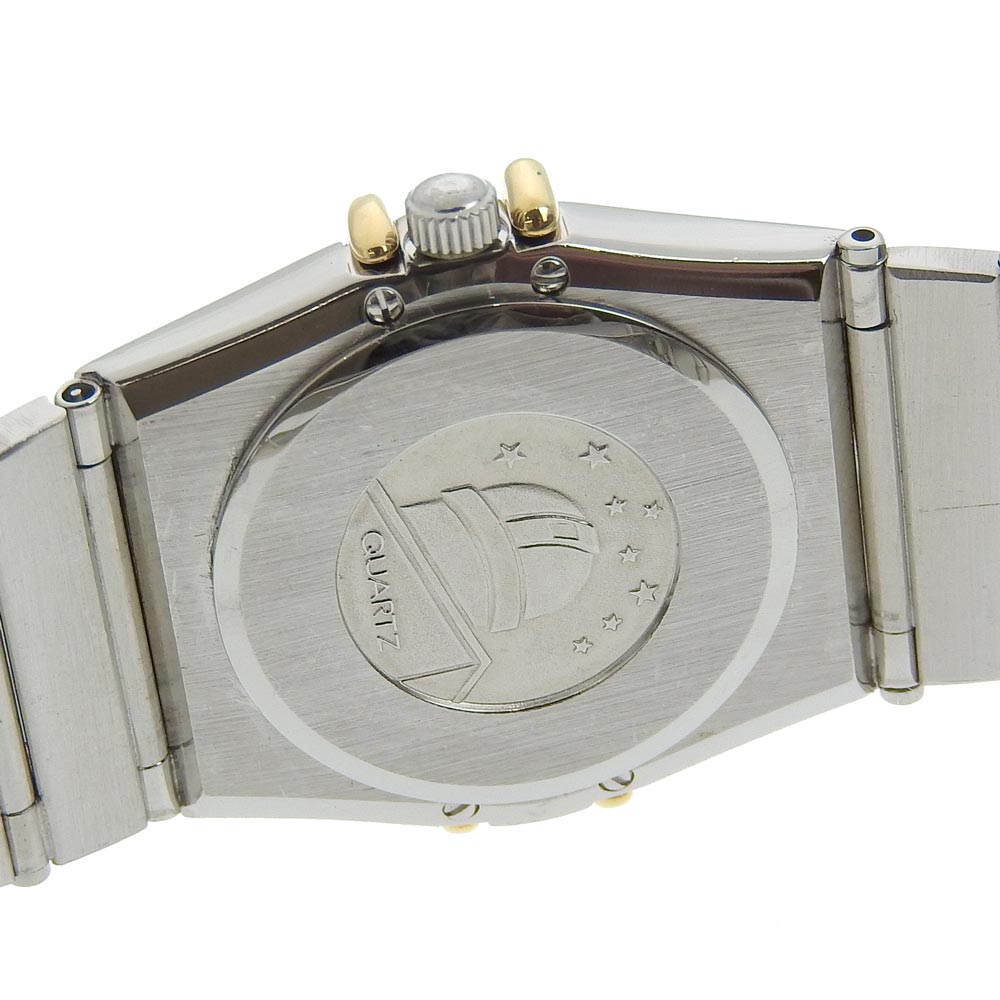 OMEGA Watches Quartz Stainless Steel Silver Constellation Mini White dial Women Used Authentic