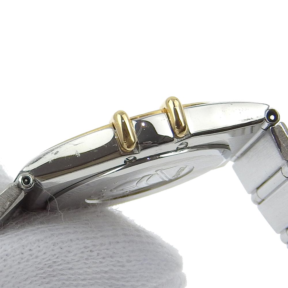 OMEGA Watches Quartz Stainless Steel Silver Constellation Mini White dial Women Used Authentic