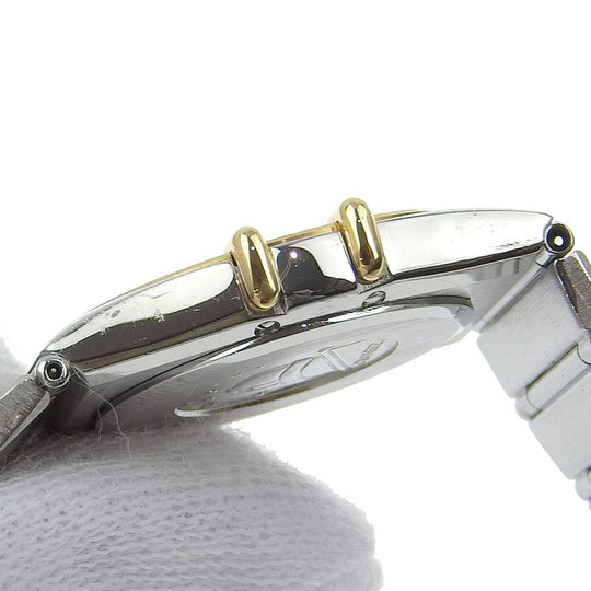 OMEGA Watches Quartz Stainless Steel Silver Constellation Mini White dial Women Used Authentic