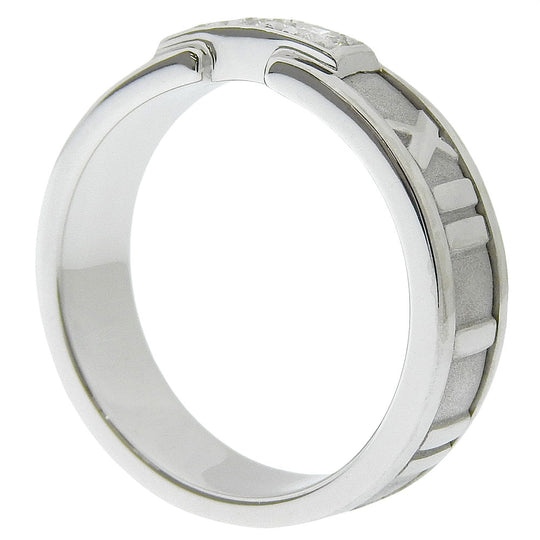 TIFFANY&Co. Ring K18 White Gold, Diamond WG Fine jewelry Atlas Women Used Authentic