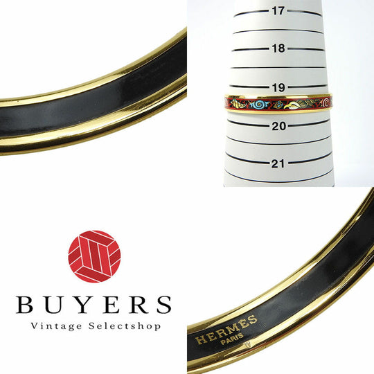 HERMES Bangle metal gold Emile