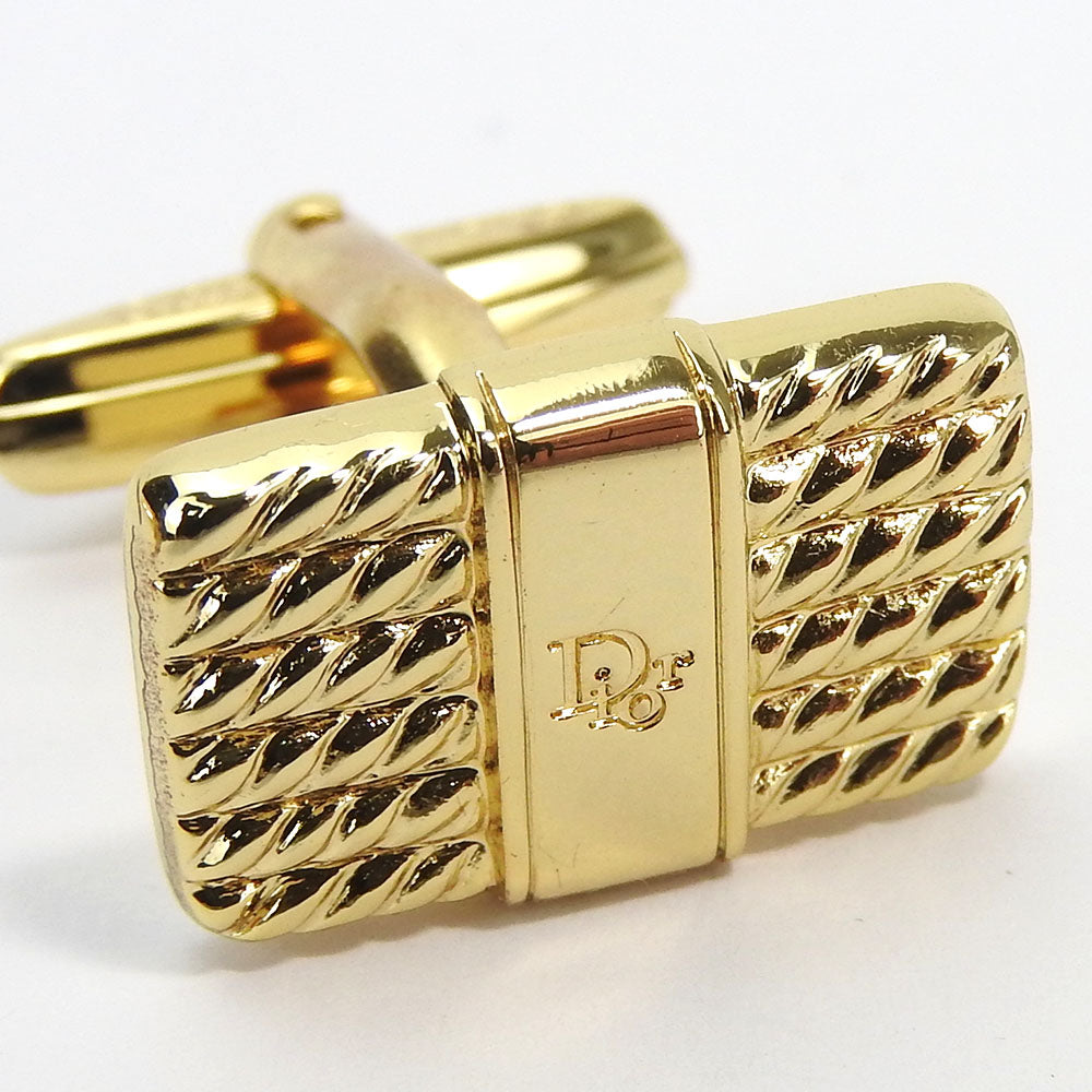Christian Dior cuffs metal gold