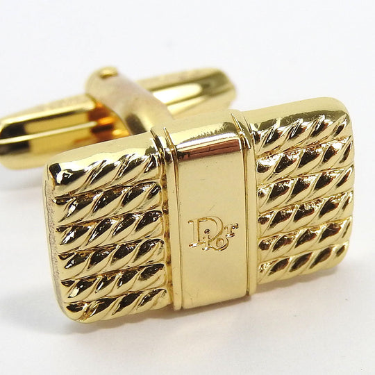 Christian Dior cuffs metal gold