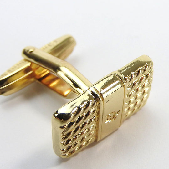 Christian Dior cuffs metal gold