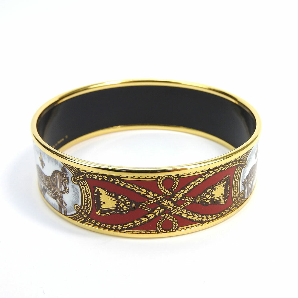 HERMES Bangle metal Red