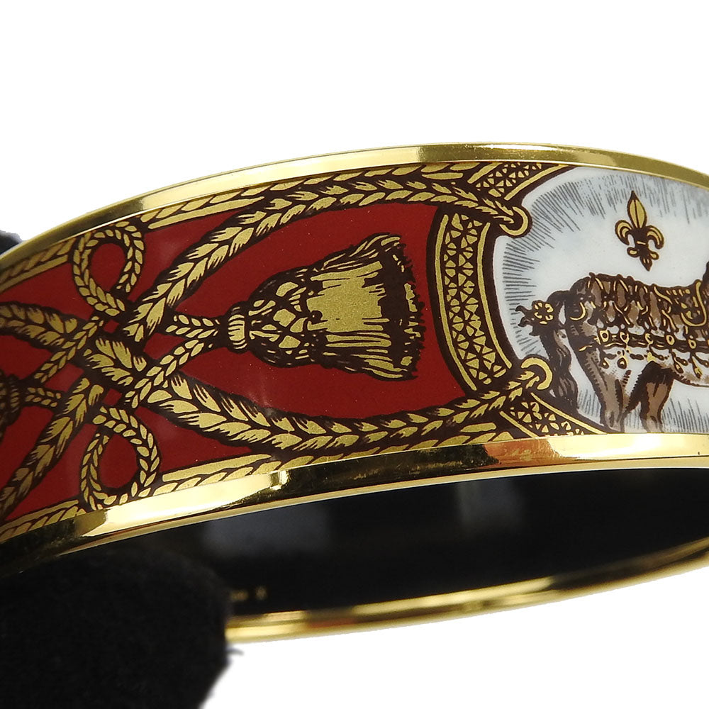 HERMES Bangle metal Red