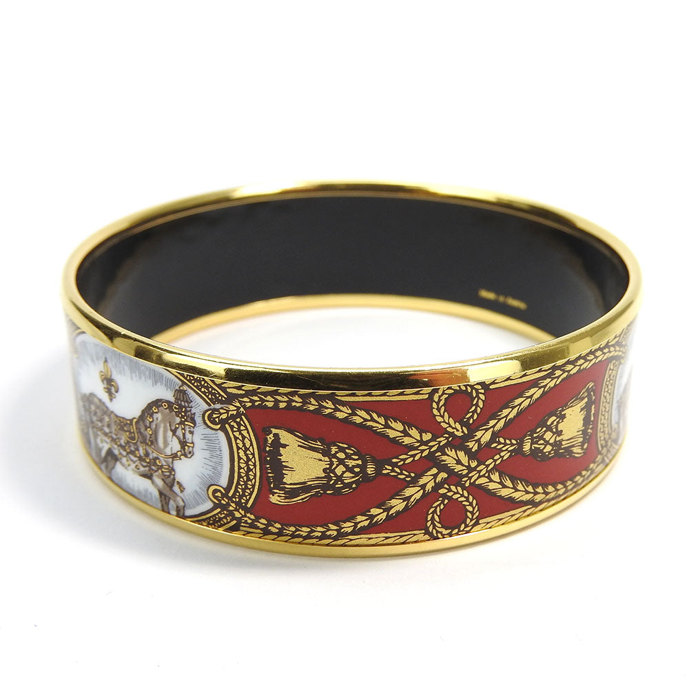 HERMES Bangle metal gold Emile