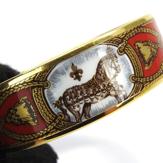 HERMES Bangle metal gold Emile