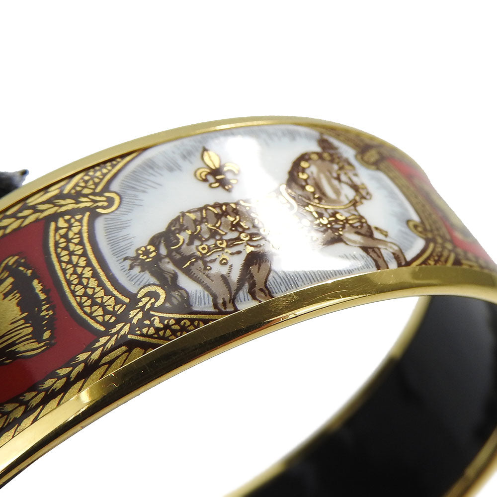 HERMES Bangle metal gold Emile