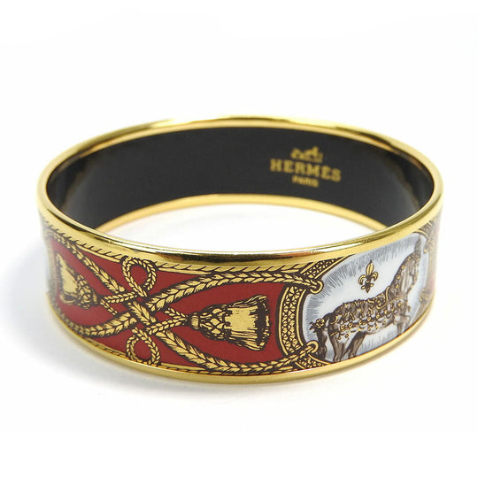 HERMES Bangle metal gold Emile