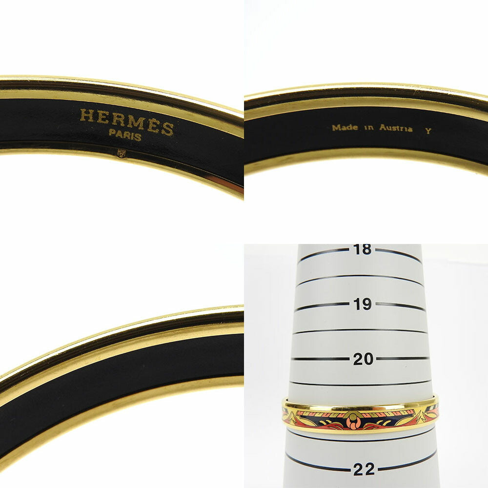 HERMES Bangle metal gold Emile