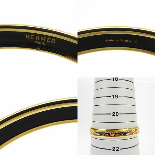 HERMES Bangle metal gold Emile