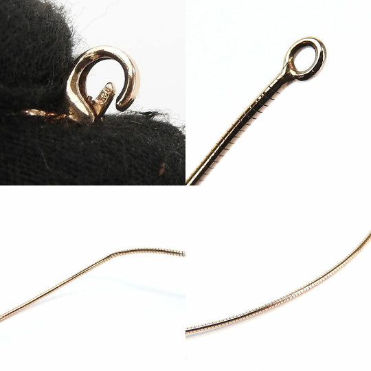 HERMES Necklace Silver925 Pink gold Pop ash