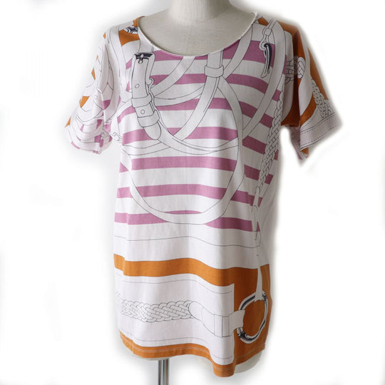 HERMES Cut cotton white 34