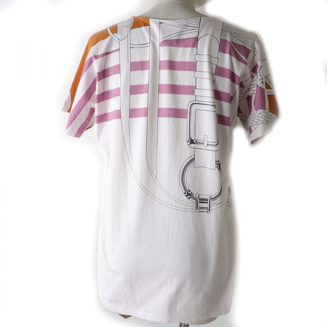 HERMES Cut cotton white 34