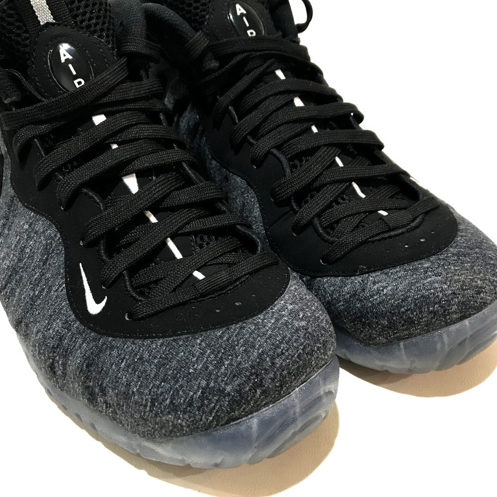 NIKE sneakers 624041-007 Synthetic resin gray Side logo Air Form Post Pro mens UK:9 Used Authentic