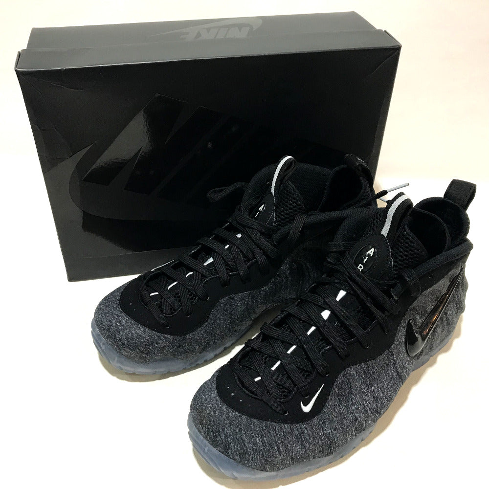 NIKE sneakers 624041-007 Synthetic resin gray Side logo Air Form Post Pro mens UK:9 Used Authentic