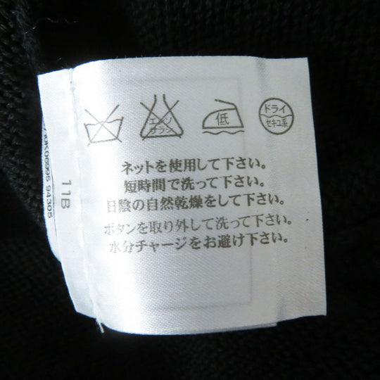 CHANEL knit cotton black 34