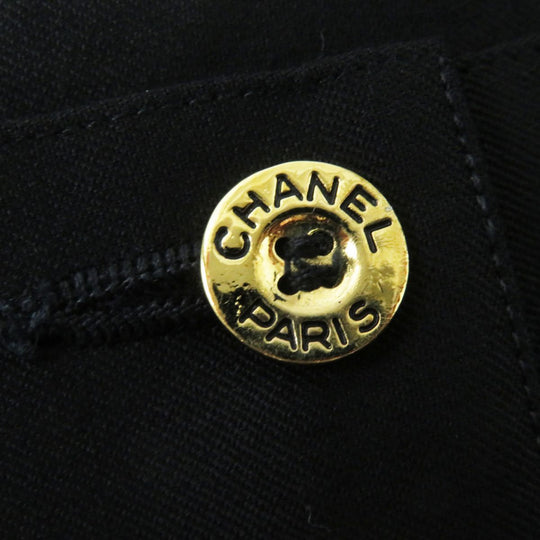 CHANEL skirt wool black 34