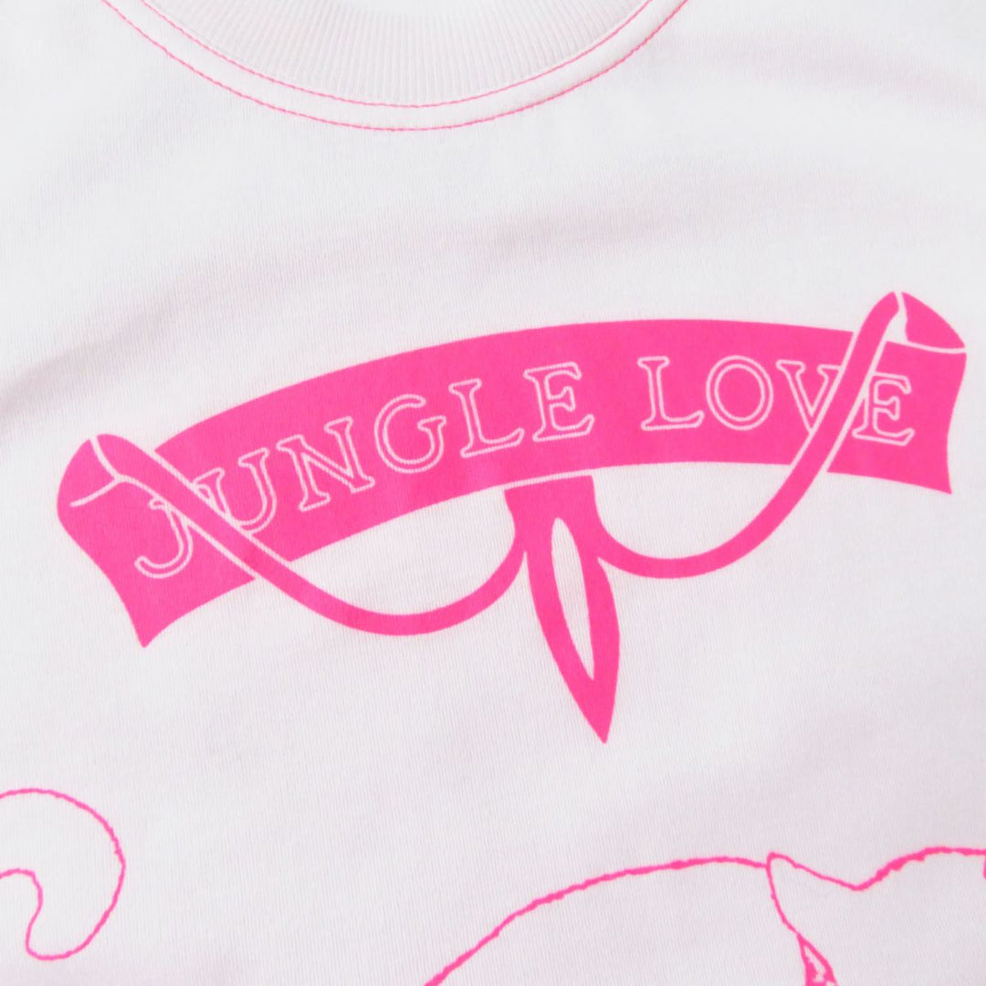 HERMES Cut cotton Baby pink Jungle love 34