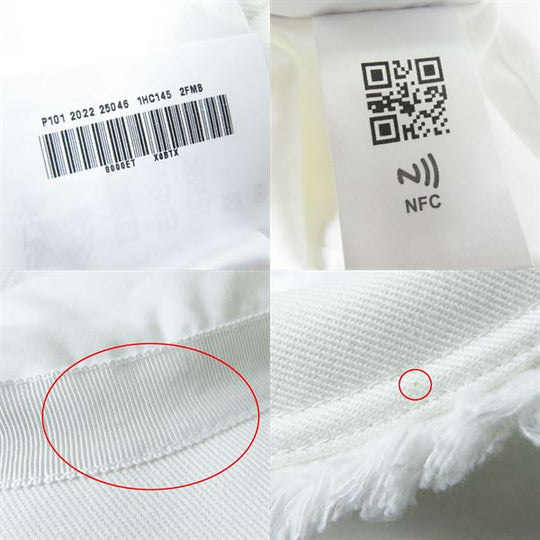 PRADA hat cotton white S