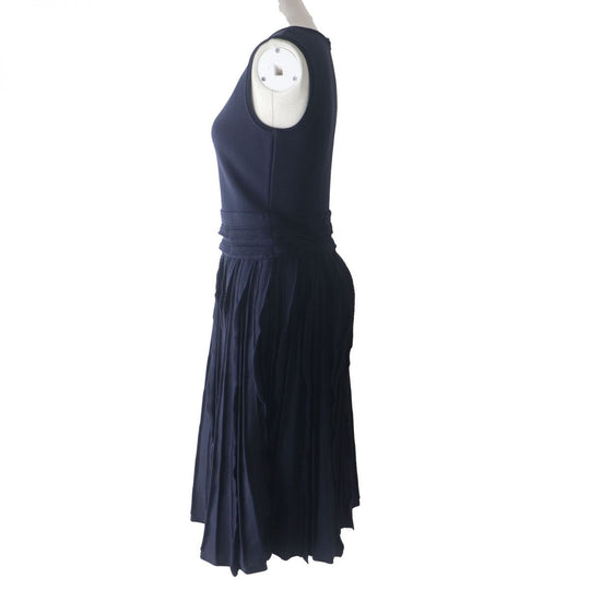 FOXEY dress acetate Dark navy 38
