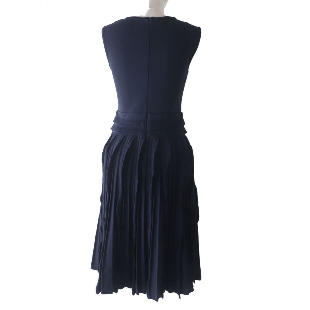 FOXEY dress acetate Dark navy 38