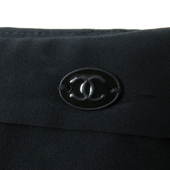 CHANEL skirt silk black 34