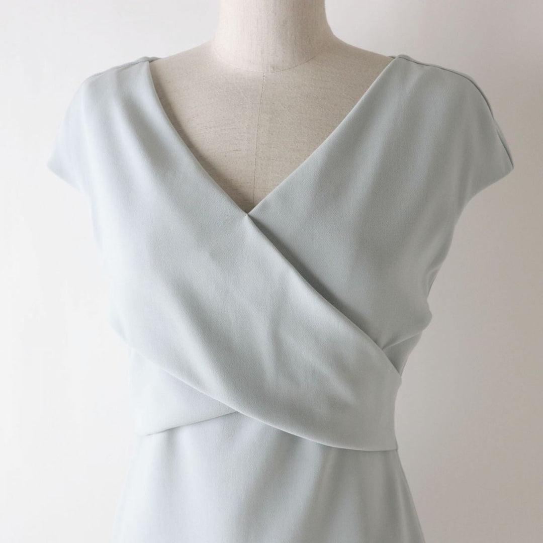 MAX MARA one piece Triacetate Ice Blue Type 36