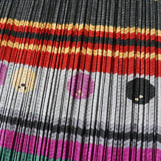 PLEATS PLEASE tops polyester Multi-Bowling Pattern 3