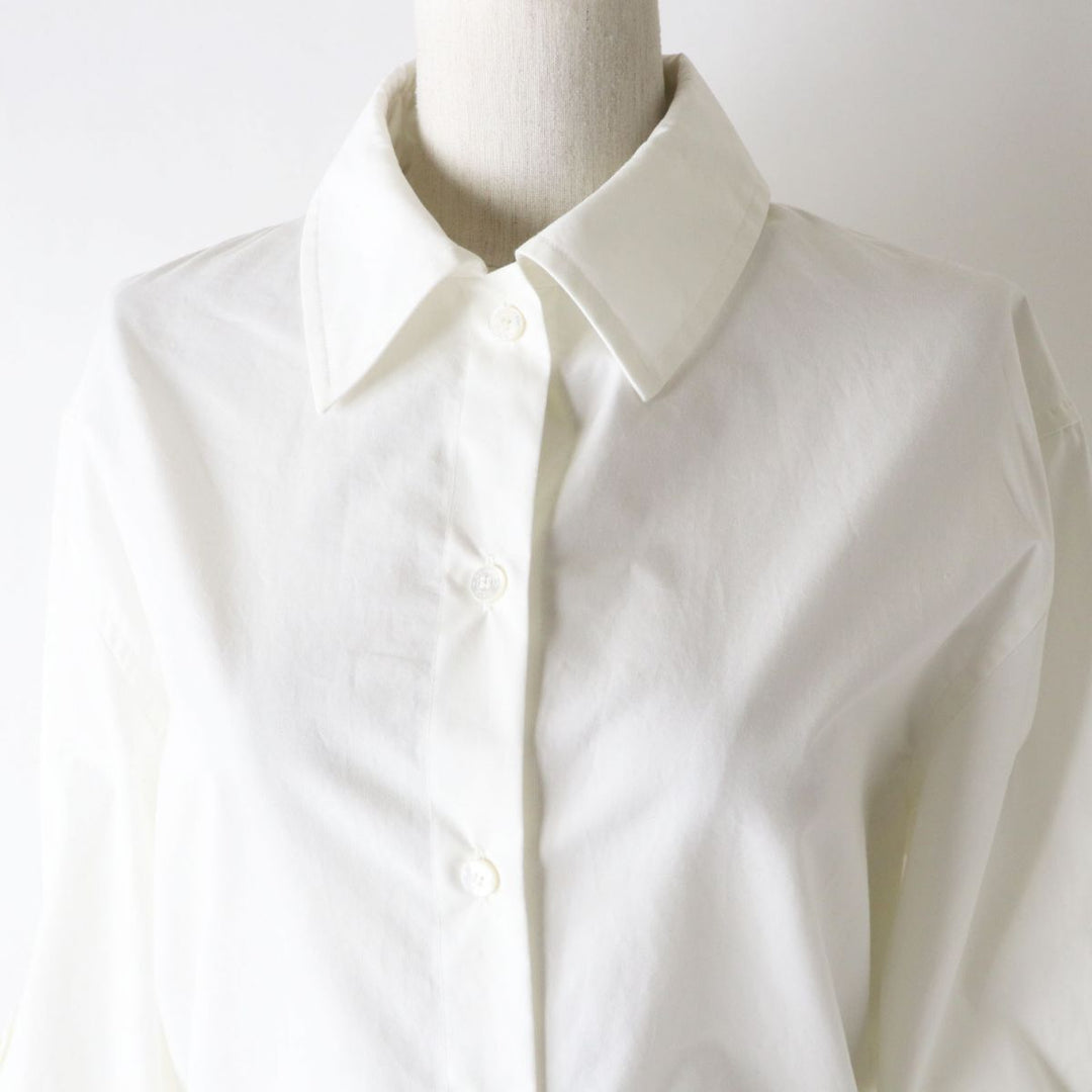 HERMES Long sleeve shirt cotton white 38