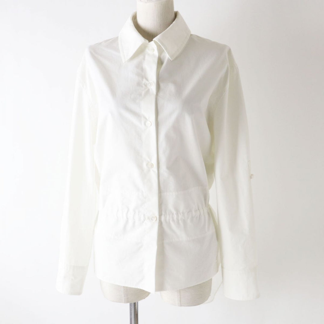 HERMES Long sleeve shirt cotton white 38