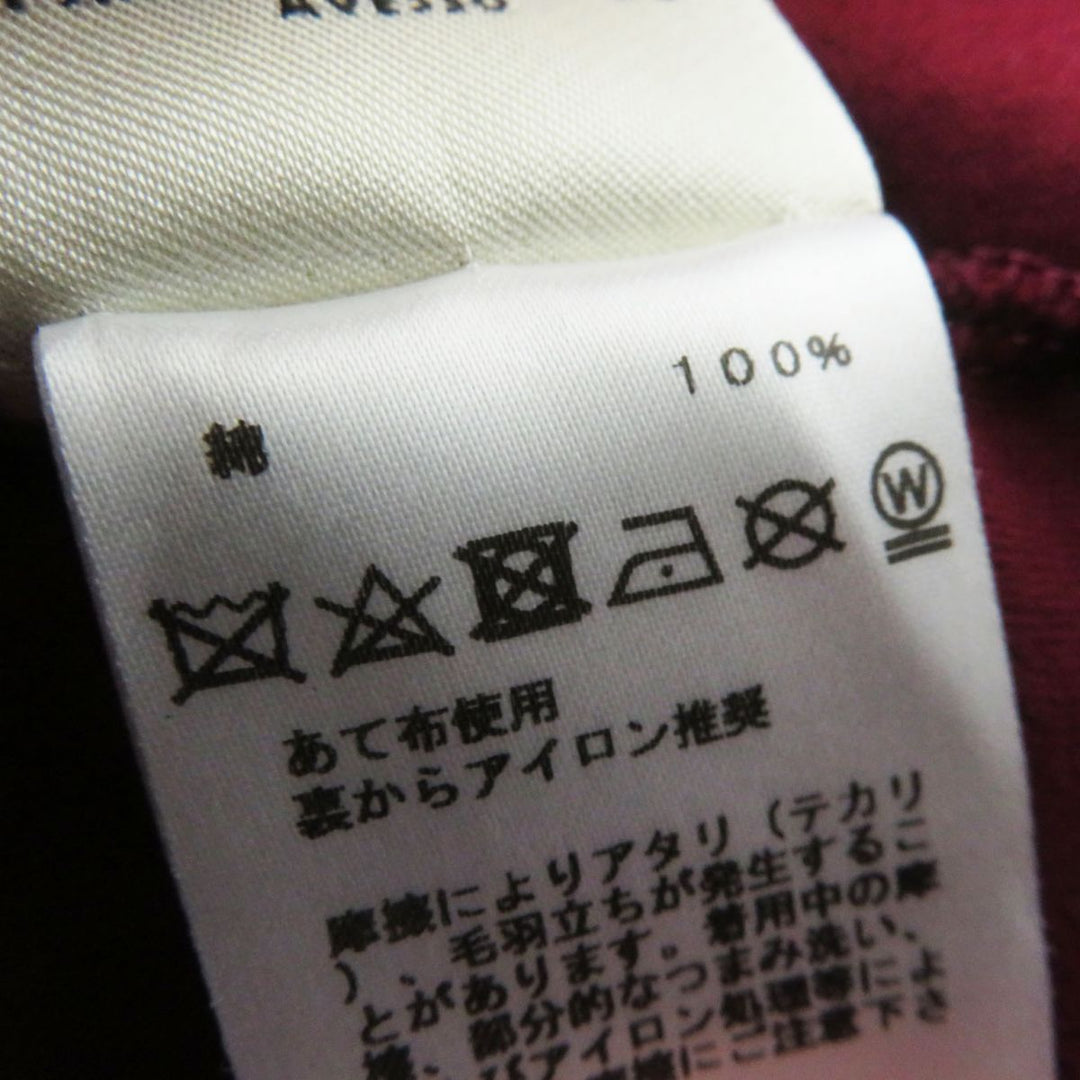 HERMES Cut cotton Bordeaux <br>Horse riding suits 34