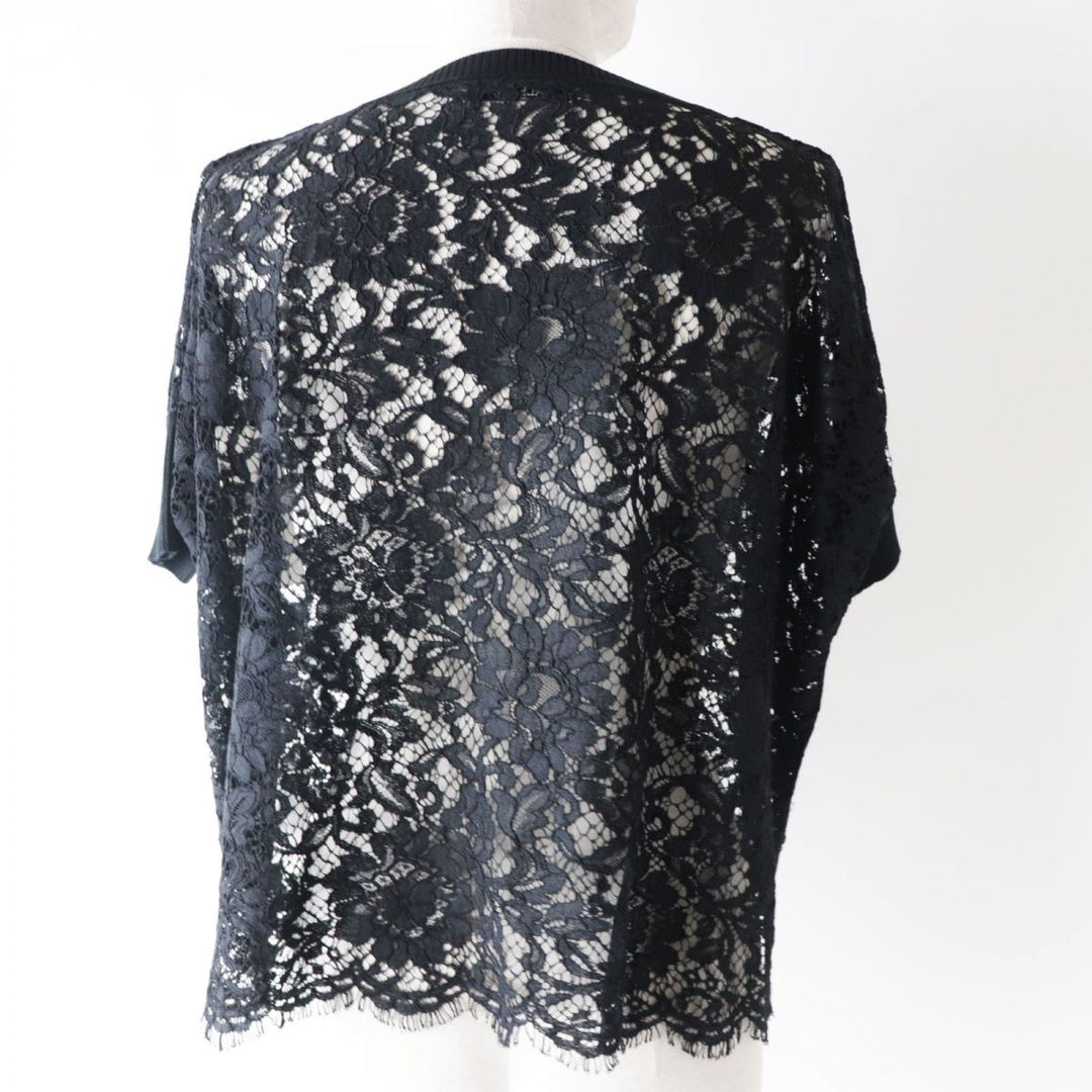 VALENTINO Cut cotton black XS