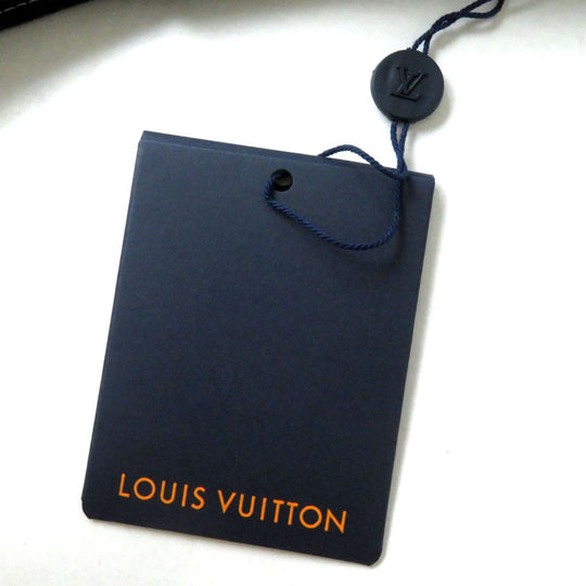 LOUIS VUITTON skirt cotton Dark navy x white<br>infinity dot 38